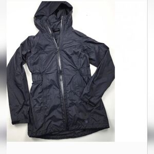MOUNTAIN HARDWEAR Waterproof Raincoat Jacket Parka Black Lightweight Small Women